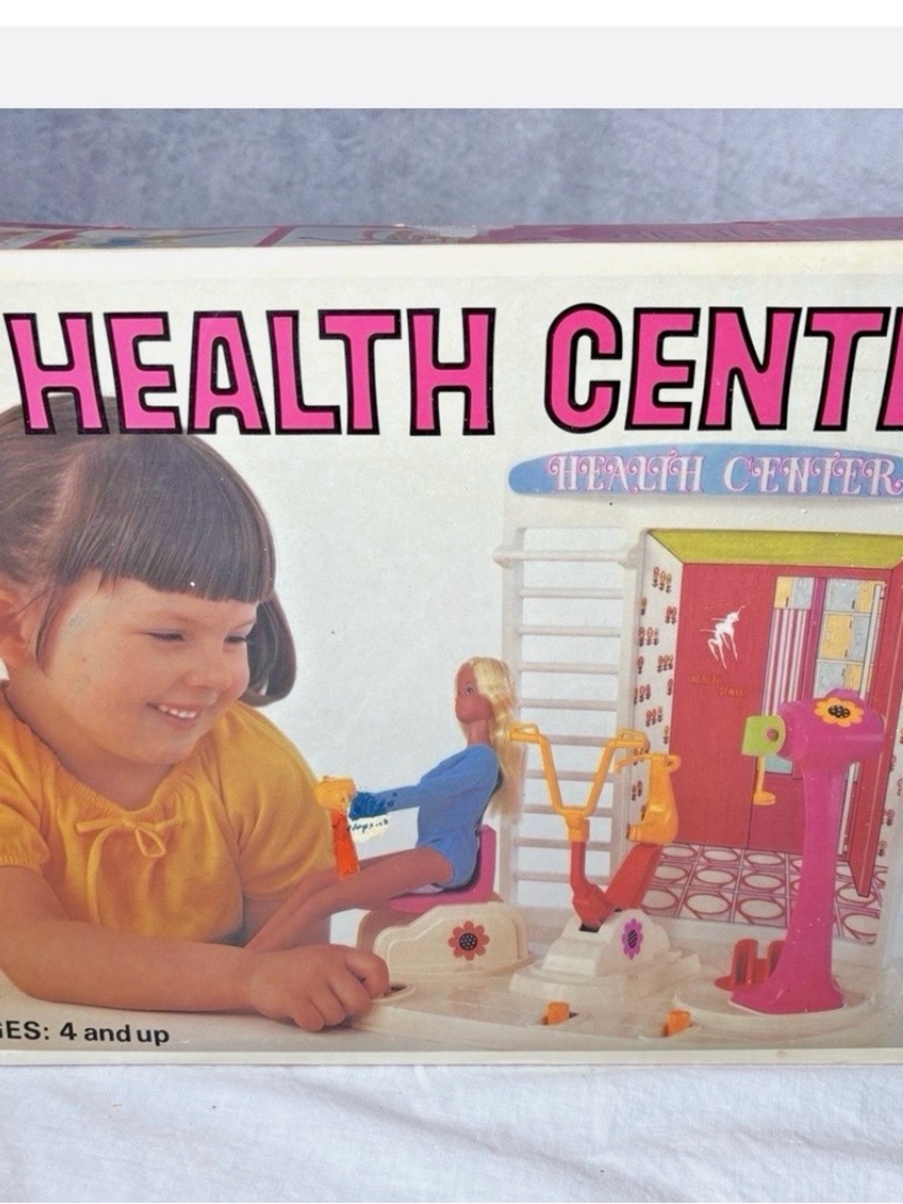 Sears Health Center Playset - Pink, Yellow, Blue